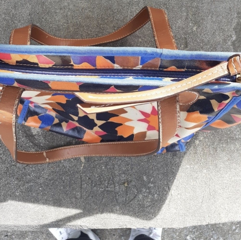 Fossil Tote Multicolored Large - image 6